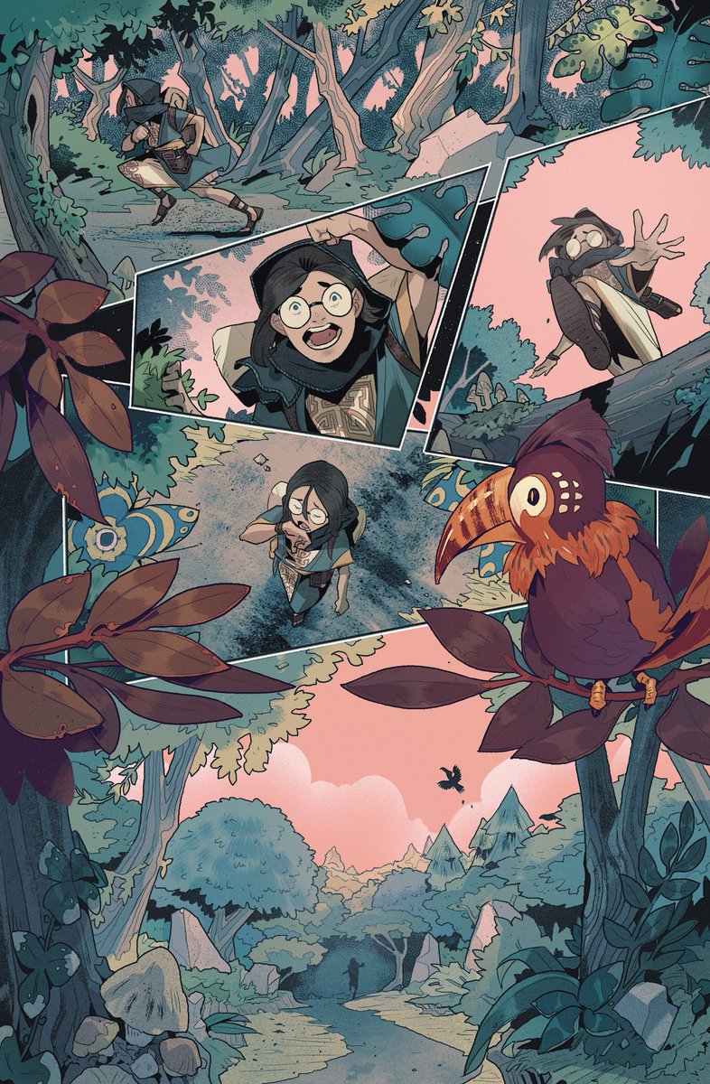 Beastlands#1~2 is still live on Kickstarter! If you haven't seen it yet, check out at https://t.co/uE2IhJRqEf 