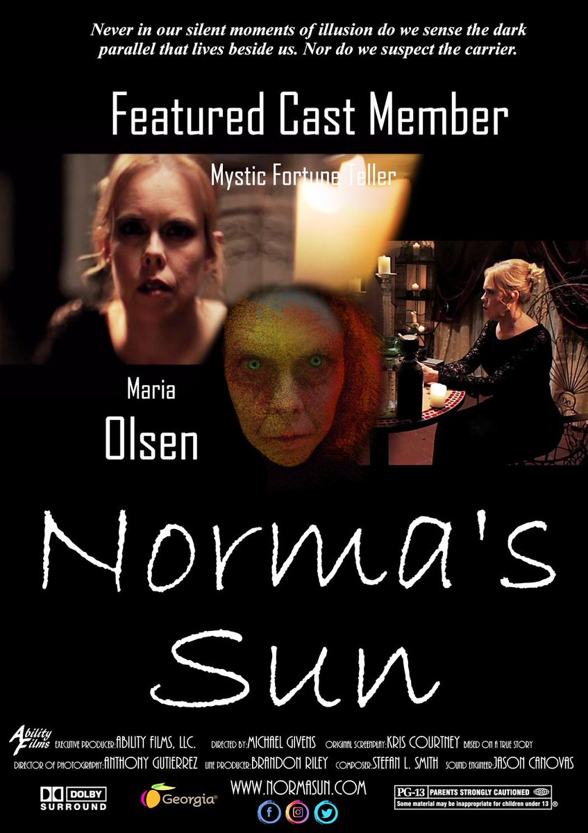normasunfilm's tweet photo. #Cast for Norma's Sun @normasunfilm  ,  The Incredible #Talent of Maria Olsen  "Queen of Horror"  @mariaolsen66 
.
#mariaolsen #normasun #normasunfilm #film #mystic #roi #contract #truestory #horror #thriller #actress  #nyc #ct #Connecticut #distribution #drama #olsen #script https://t.co/SaiOsWHkXZ