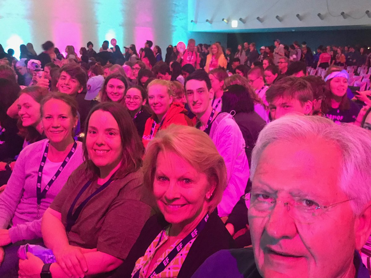 mamma_gish's tweet image. We made it! Time to change the world! #EFsummits