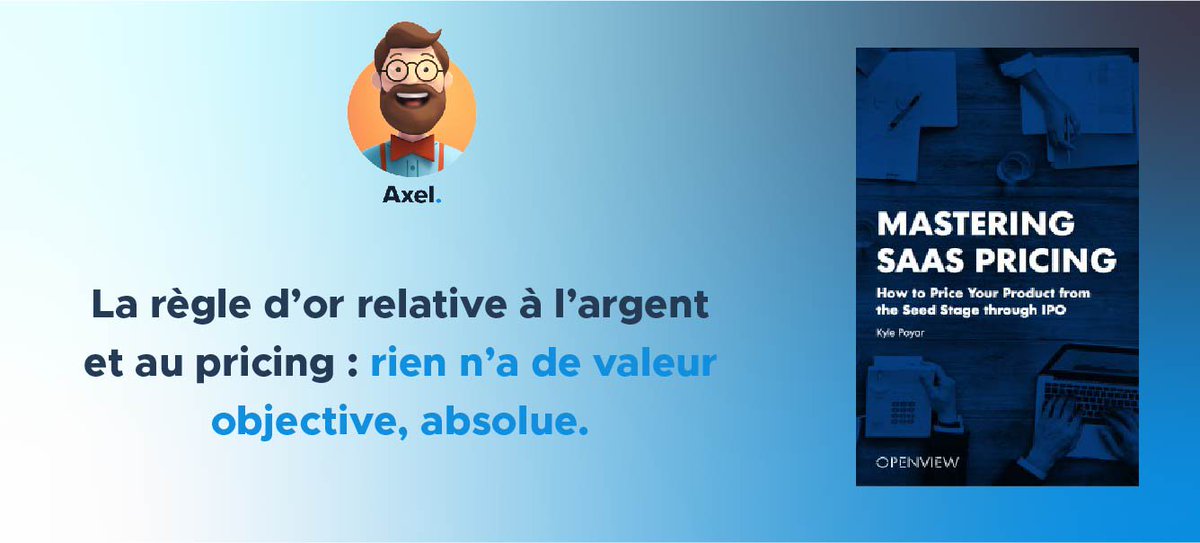 #vendrediLecture : pour les #startup ou les nouvelles entreprises qui se posent des questions sur le pricing à adopter, nous vous recommandons ce livre !