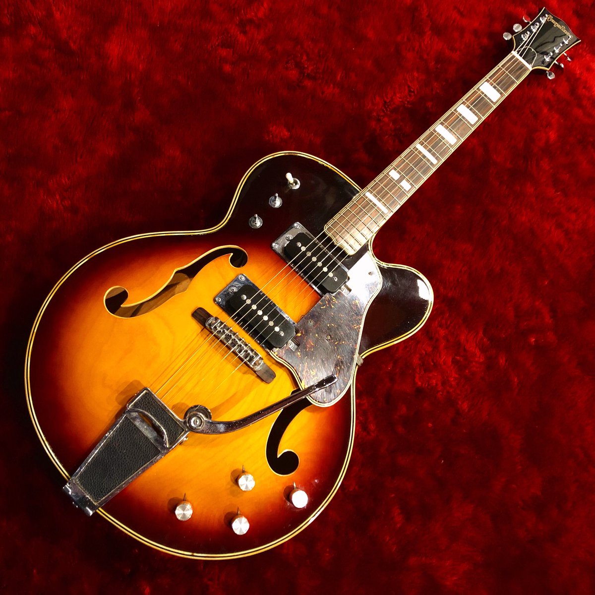 guyatone SG-22T フルアコ ジャンク フルアコ Guyatone SG-22T グヤトーン 1960年代「中古」の落札