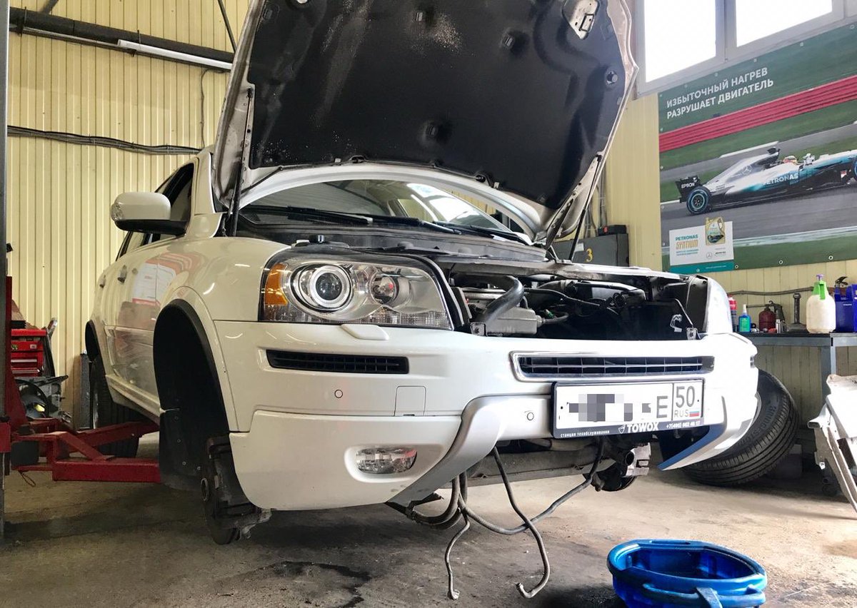 ServiceVolvo's tweet image. Мойка радиаторов☝️