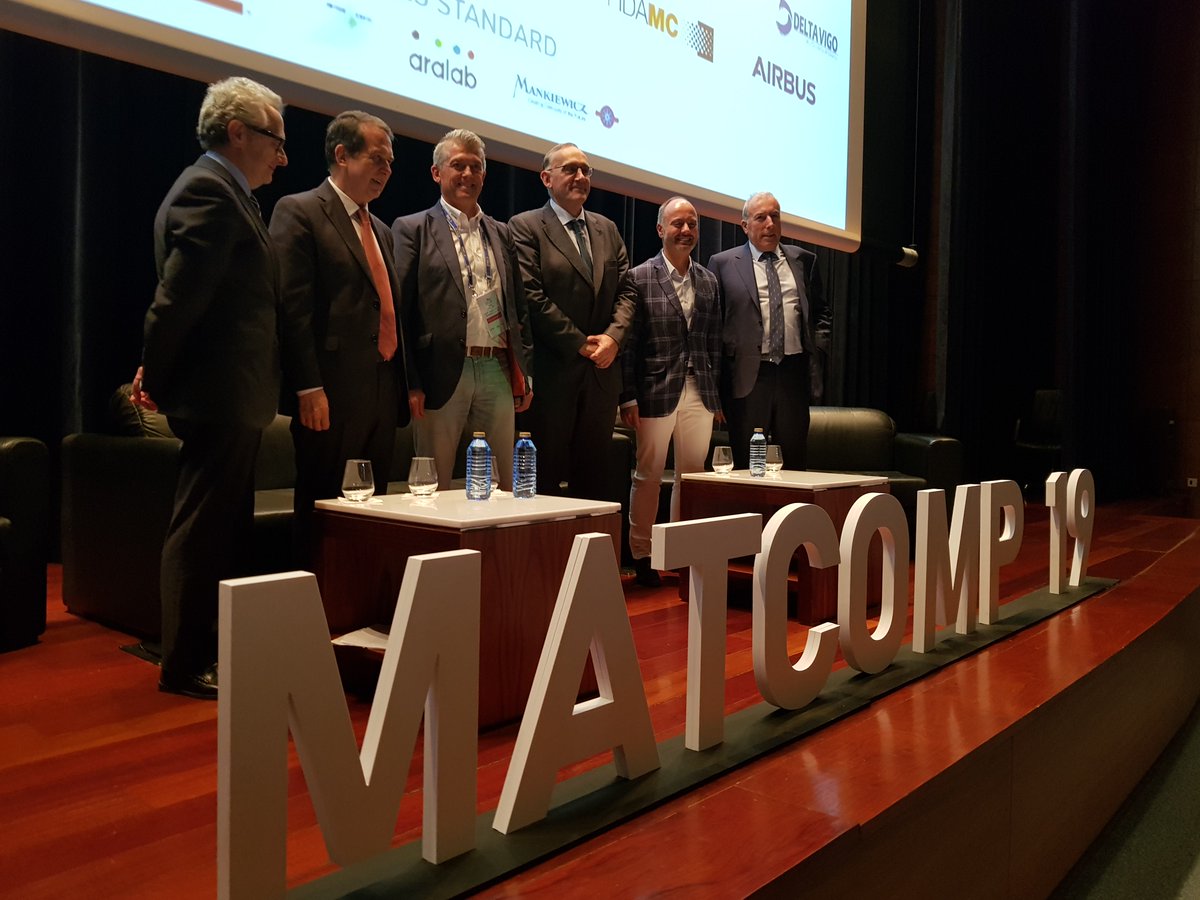 AEMAC_'s tweet image. Nos vamos de finde, recordando que #MATCOMP19 sigue vivo..

Un fuerte abrazo a nuestros socios galegos, que hicieron que fuera posible: @CTAG_Materials y @uvigo

Y a @zonafrancavigo, #DeltaVigo, @ConcelloDeVigo y un largo etc.. 

A todo #Vigo y a su Alcalde @abelcaballero. GRAZAS