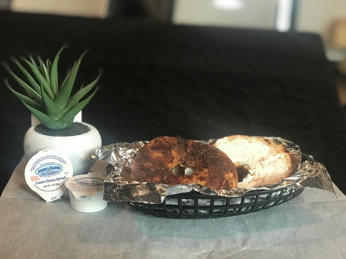 Start your Friday off right with a delicious bagel! We have Cinnamon crunch, Everything and Plain bagels supplied locally by Darla’s Bagels. Also Available on all breakfast sandwiches! 🥯 #salemtown #thelocaldistro #nashvillebreakfast
