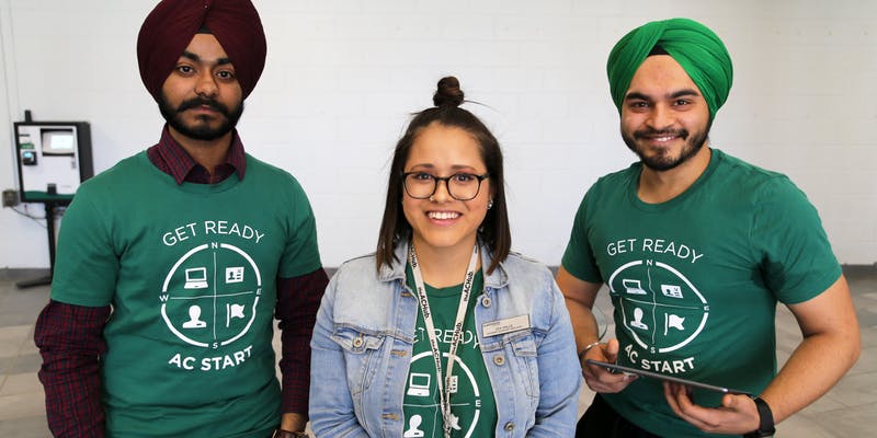 AlgonquinSS's tweet photo. Upper-level students, join us as a volunteer at #ACStart! Help new students get set up for success. Plus, you can add this experience to your Co-Curricular Record! Get the details: https://t.co/E98KINEpOC https://t.co/0F4G9w8qob