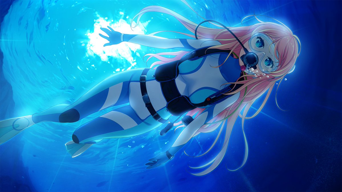 美海活動部 在 Twitter 上 Inkさん Beziersink はじめまして 質問 パート１ スキューバダイビング または ウェットスーツのイラストは お好きですか パート２ 好きなアニメまたはマンガのダイビングシーンは 何ですか 複数あり T Co
