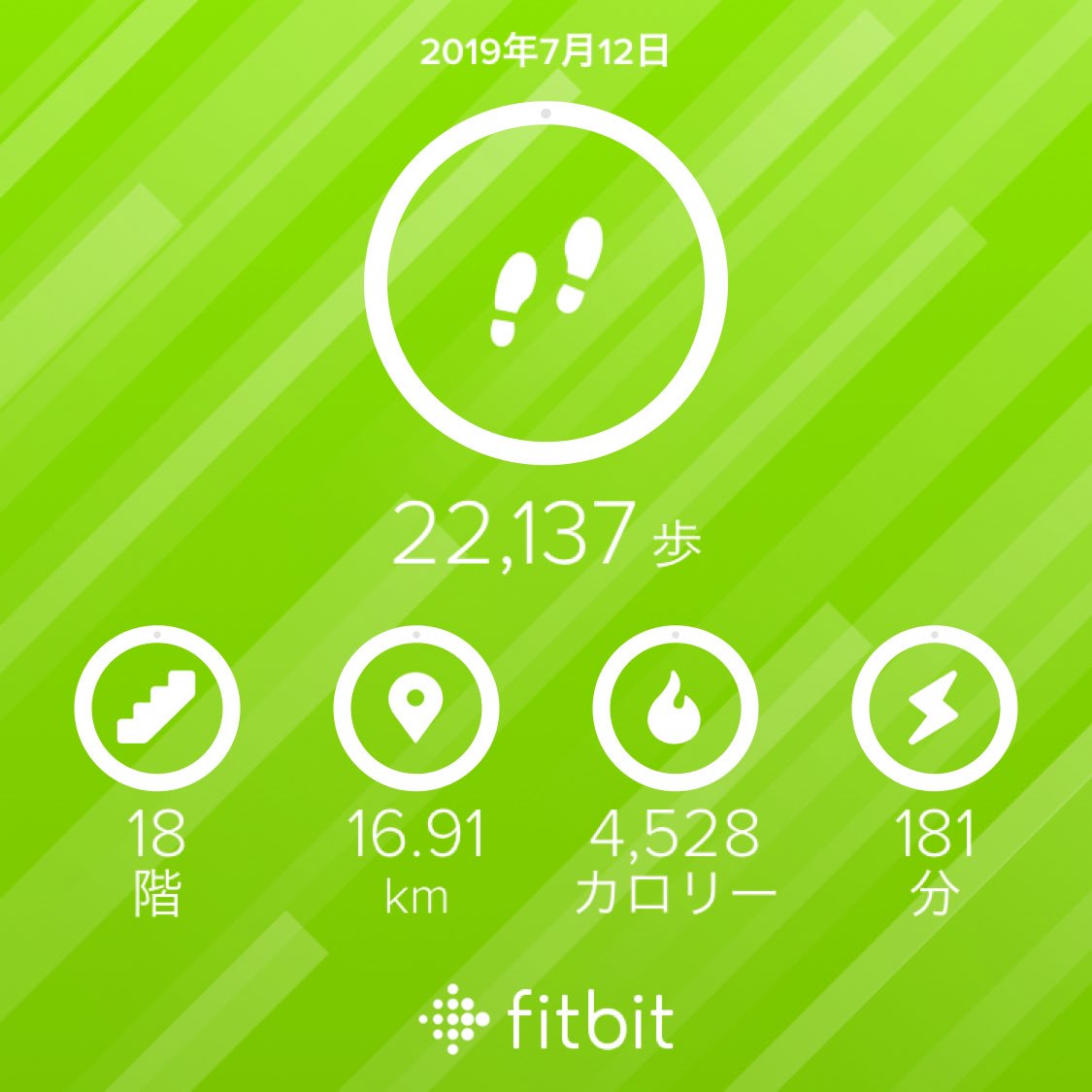 IshidaRyuichi's tweet photo. 重いものひたすら運んでこんだけ歩いたから明日は絶対筋肉痛なるな
#fitbit #fitbitblaze https://t.co/1H5y2EvR8F