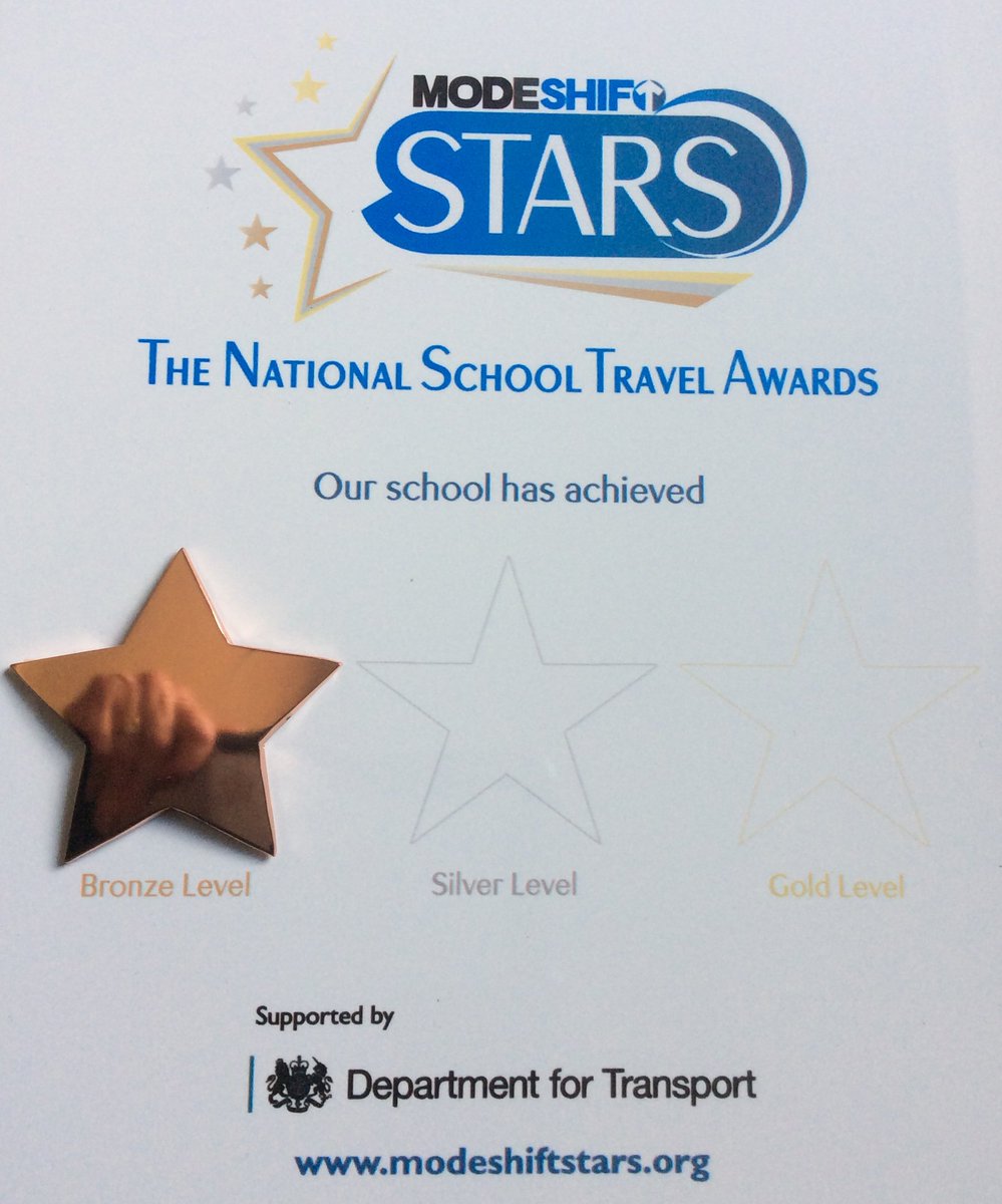 SJCJuniorSchool's tweet photo. Congratulations to Hettie, Lily, Imy, Monty, Olivia and Anna who have received their Bronze National School Travel Award for all their hard work in promoting road safety! #studentsthrive https://t.co/JVvSUPrX8o
