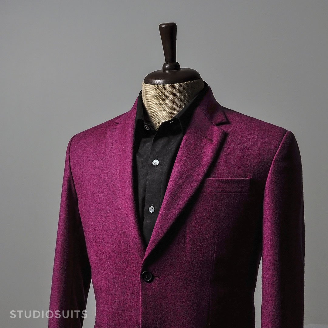 StudioSuits's tweet photo. Customer Order Spotlight!
 Jacket commissioned by our client from Canada.
 You can buy this look from here:
 https://t.co/4EH7i75VH7
 Fabric : Melange Bubble Pink Tweed, Jacket Style : Two Button, Jacket Cuff Buttons : Two.
#studiosuits #jacket #tweed #mensfashion #style https://t.co/nHxFWkwZpj