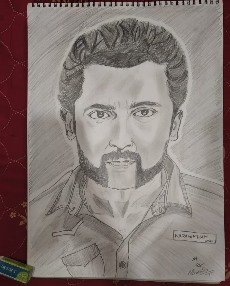 SA_2197's tweet photo. @Suriya_offl 👮Singham....😊😍 https://t.co/3kRE4cteMt