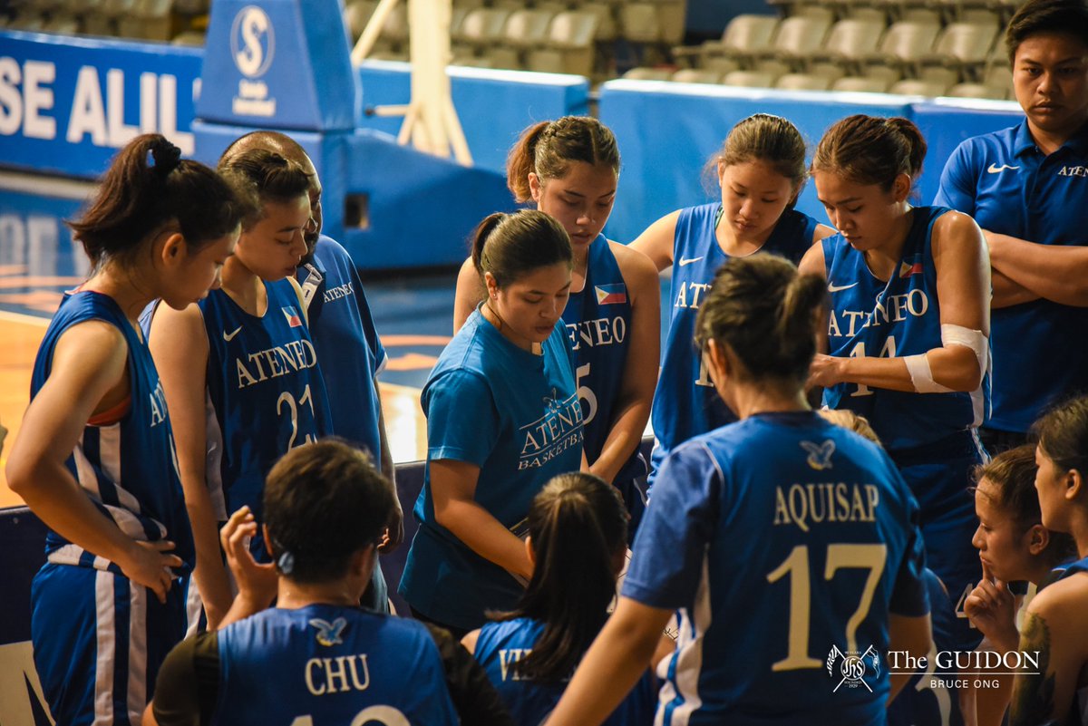 TheGUIDONSports's tweet photo. The Ateneo Lady Eagles survived a late UP surge, 61-56, as they finished 3rd in the 2019 Women’s Basketball Invitational.

https://t.co/q9UBleOXeG https://t.co/5kEMchBbip