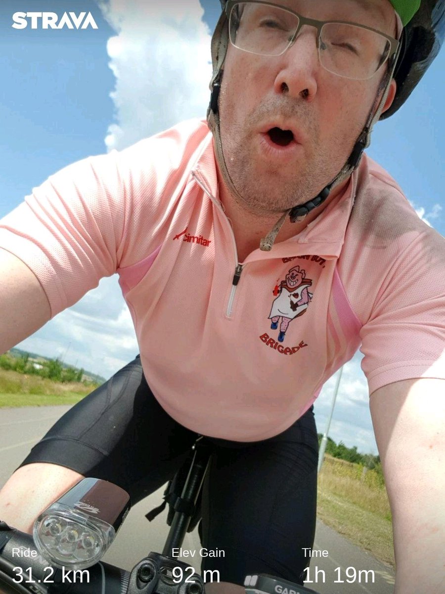 Back on the bike 🚲 #brokenhip  #cycling #brokenhip #cyclopark strava.app.link/LJHn4KmogY