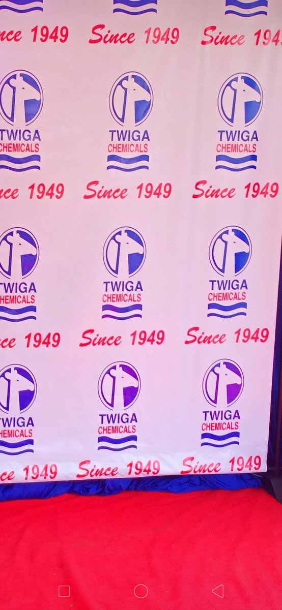 Today,  I CONGRATULATE @TwigaChemicals  On the 70th Anniversary!  Since 1949. The Future is definitely bright And we are are gladly associated.  @edge_consult @TwigaChemicals