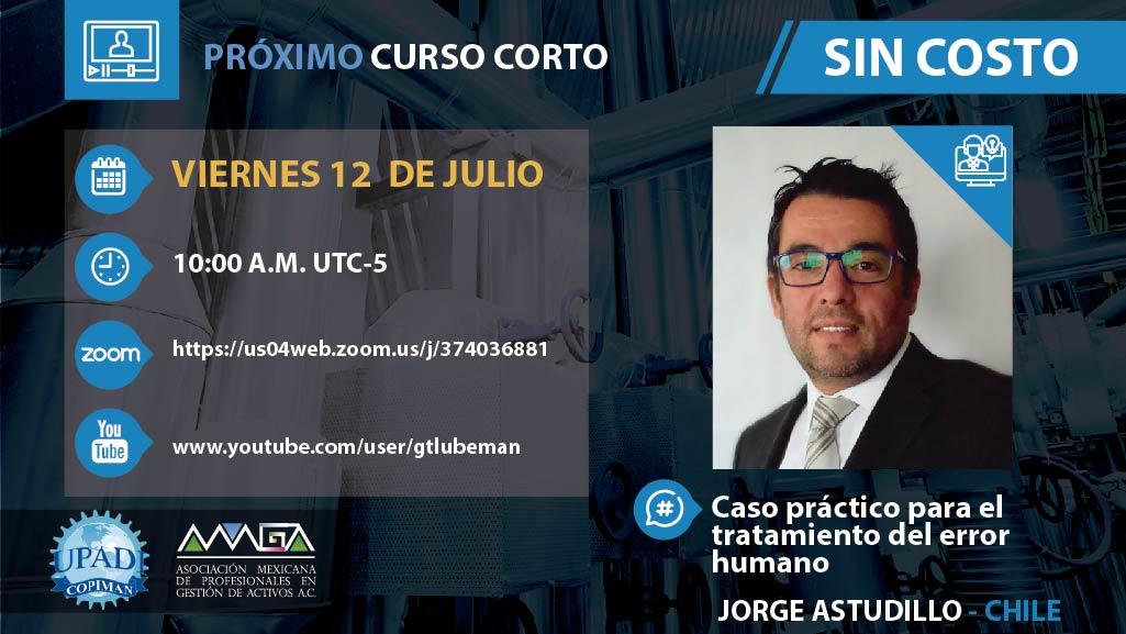 Uruman1's tweet photo. 📣📣ATENCIÓN HOY Viernes 12/07 13:00 hs. Uruguay
"Cursos cortos semanales 💻 #COPIMAN y #AMGA - SIN COSTO.
👤 Jorge Astudillo: ""Caso práctico para el tratamiento del error humano"".
ACCESO A PLATAFORMA ZOOM: https://t.co/0AP2MqEWwI
¿Te interesa participar? gtrujillo@noria.mx https://t.co/yYWhaMt1yT