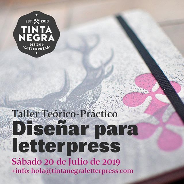 cultype's tweet photo. Todavia quedan algunos lugares!!!
TALLER DISEÑAR PARA LETTERPRESS El taller está orientado principalmente a diseñadores gráficos. Se verán aspectos técnicos del sistema de impresión y el funcionamiento de las minervas tipográficas. También los tipos de t… https://t.co/EAMm1DUWm7 https://t.co/u5e5JvVFOQ