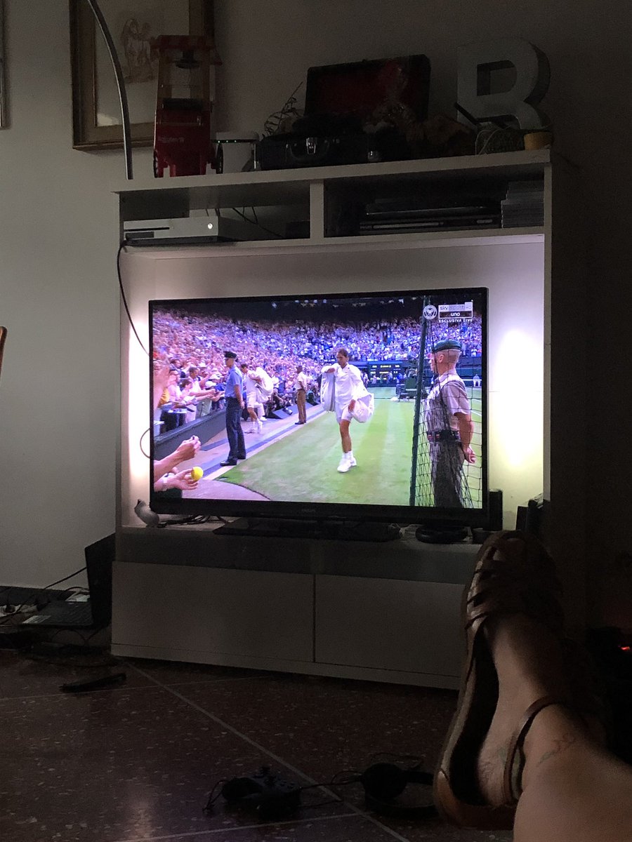 Come mi sento fortunata ad aver visto una partita così  #Fedal #FedererNadal #ReRoger