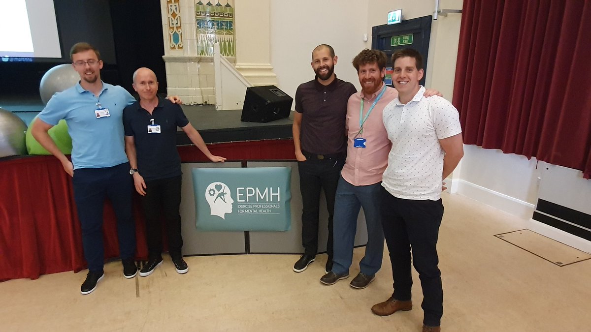 EPMH_Network's tweet photo. What a great day at #EPMH shared practice day, some great learning, fantastic networking and fun. Huge thank you to Craig and the exercise therapy team at @NTWNHS for hosting the event and all the delegates and presenters https://t.co/bmagVdan4C