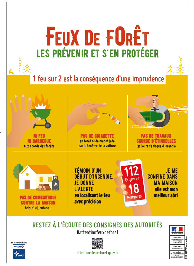 Pompiers_13's tweet photo. 🔴[#Prévention]
Les #pompiers13 vous appellent à la #prudence pour ce we des 13 et 14 juillet.
Végétation sèche, vent et festivités sont susceptibles d'engendrer des #feux 
🚫 pas d'emploi du feu 
🚫 pas de jet de mégot 
⚠️ 19 massifs fermés 
📞112 si urgence
✅ RT ce message ! https://t.co/YTM3FI3pcC