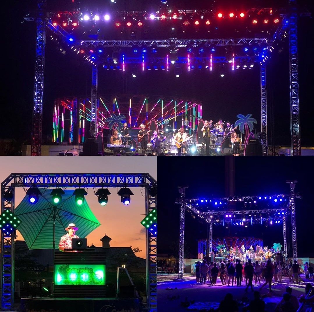 GreatLakesAV's tweet photo. Happy opening day to the Cast and Crew of @cedarpoint Lakeside Beach Music Festival!

#openingnight #musicfestival #aplacelikenoother #lights #entertainment #crossfadeconcepts #greatlakesav #ExperenceTheWave https://t.co/7ALawPNJHG