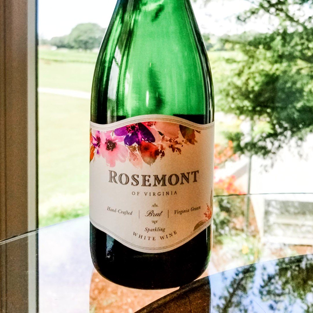 Did you hear the latest news?  The latest vintage of Rosemont Brut is here, and what a great day for some chilled bubbly 🍾🥂🍾 Stop by the Winery to grab yours today, or we can ship to you!
#brut #brutnature #bubbles #sparklingwine #vawine #rosemontofva #estategrown #chardonel
