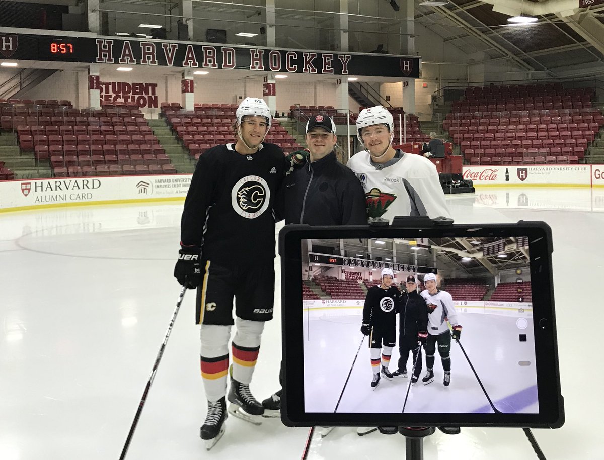 mnwild's tweet photo. Catching up with @DonatoRyan in Massachusetts for #BecomingWild presented by @DriveToyota 🦞 https://t.co/0mwbpm07Cc