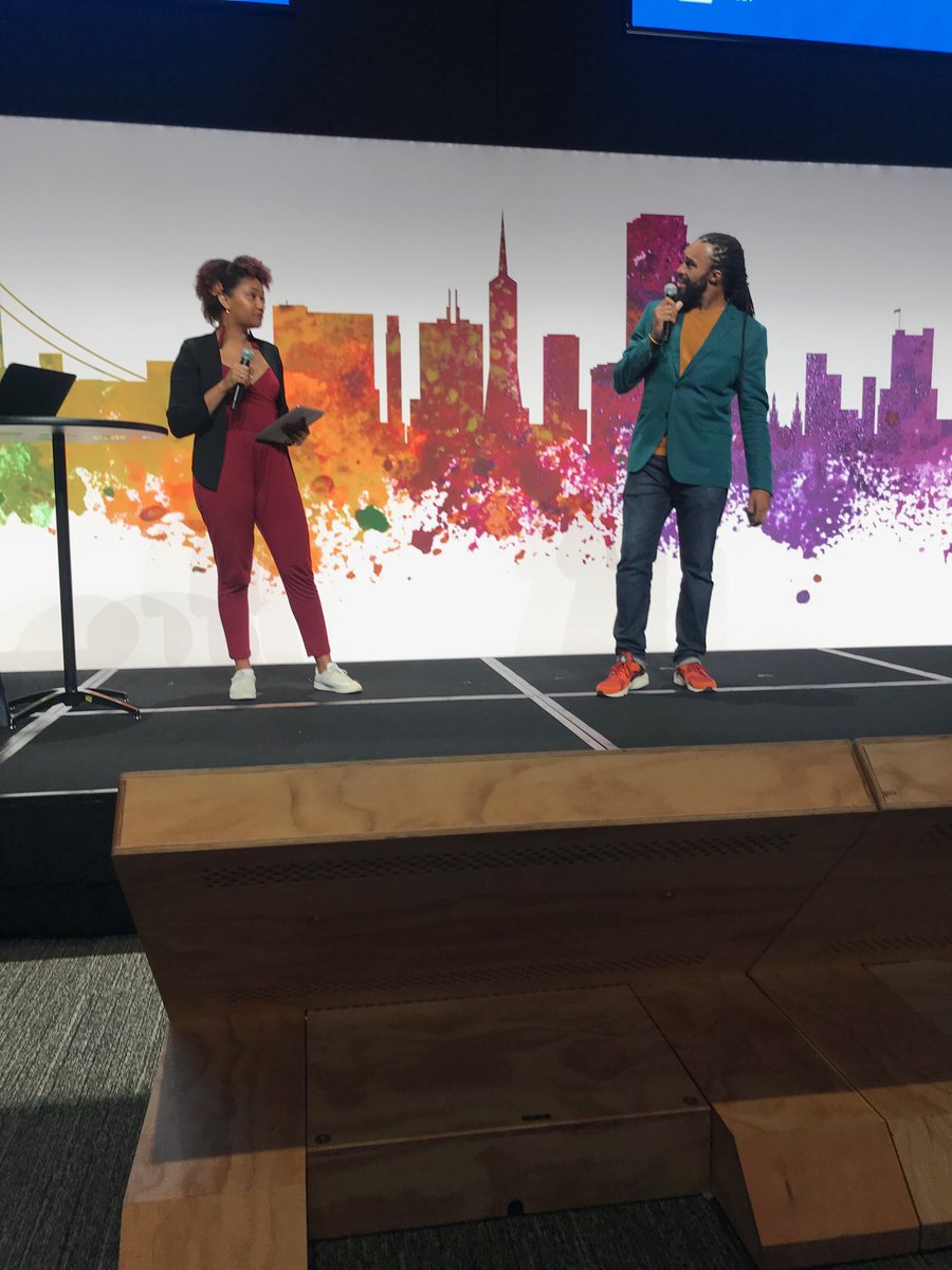 AshesJA's tweet photo. Out here at #DCIM19 by β¦@devcolororgβ©. Wonderful room filled with melanated software engineers from all over. #EngineeringOurCommunity https://t.co/99kvYOSKNI