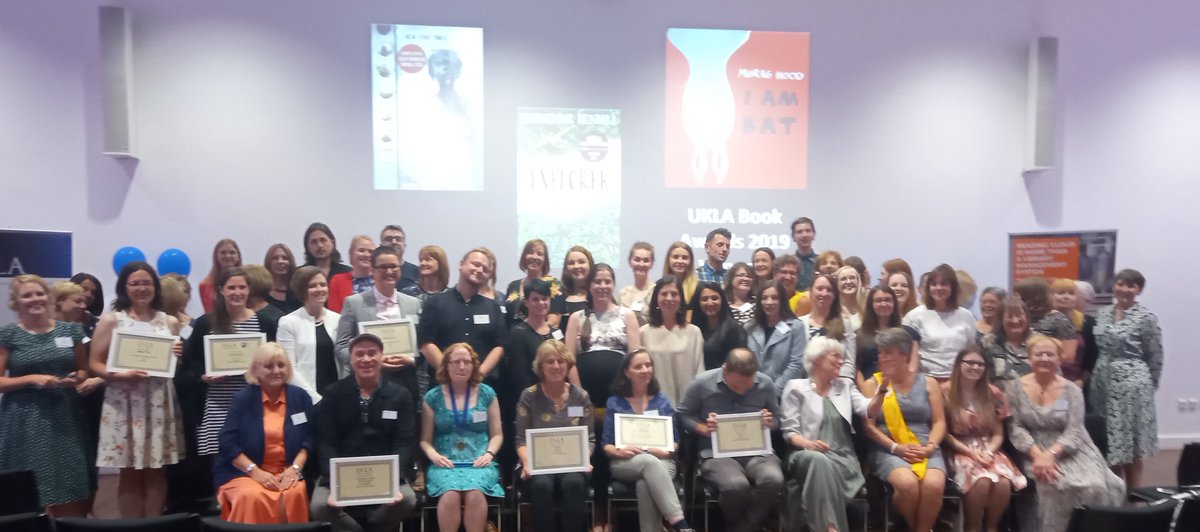 HUGE thanks to everyone who has contributed to the UKLA Book Awards. Teachers, pupils, judges, publishers, illustrators and, of course, our winners! What a fantastic set of books for children of all ages to enjoy! 

#UKLA19 #teachersbookawards