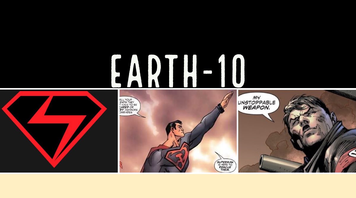 DCGeekForce's tweet photo. Episode 22
#Multiversity101
History here; revolting, disgusting, and horrifying. This is Earth-X (10)
#Earthoftheweek #DCComics #Linkinbio https://t.co/NkuTJVI0sO