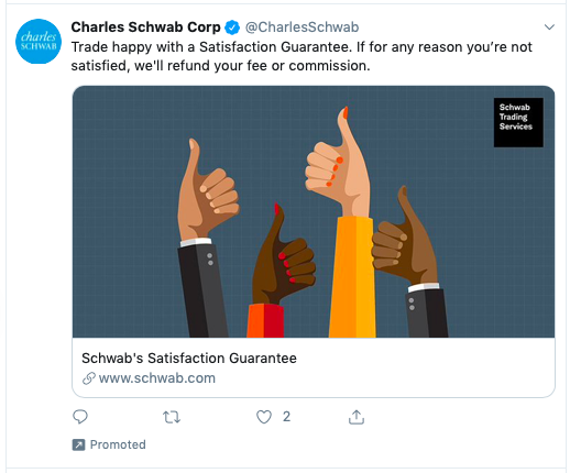 ShanePalkoMusic's tweet photo. It is nice that @CharlesSchwab is adding diversity to their advertising. Was it on purpose, subconscious, or coincidence that the darker the skin tone, the lower the hand?
We are making progress, but remember we have a long way to go! #AcknowledgePrivilege https://t.co/cQA4WVzlgG