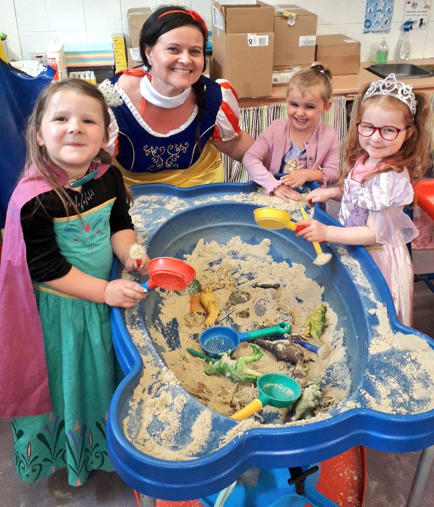 ysgolbrynhedydd's tweet photo. #YBHNURSERY so today our boys and girls finally got to see and meet the REAL Miss Smith (how she is out of school hours) Yes she really is the Princess Snow White πππ #YBHNAM #YBHNPM #princeandprincesses #gettoknowyourteacher #princesandprincesspartyday https://t.co/REavPtwuMl