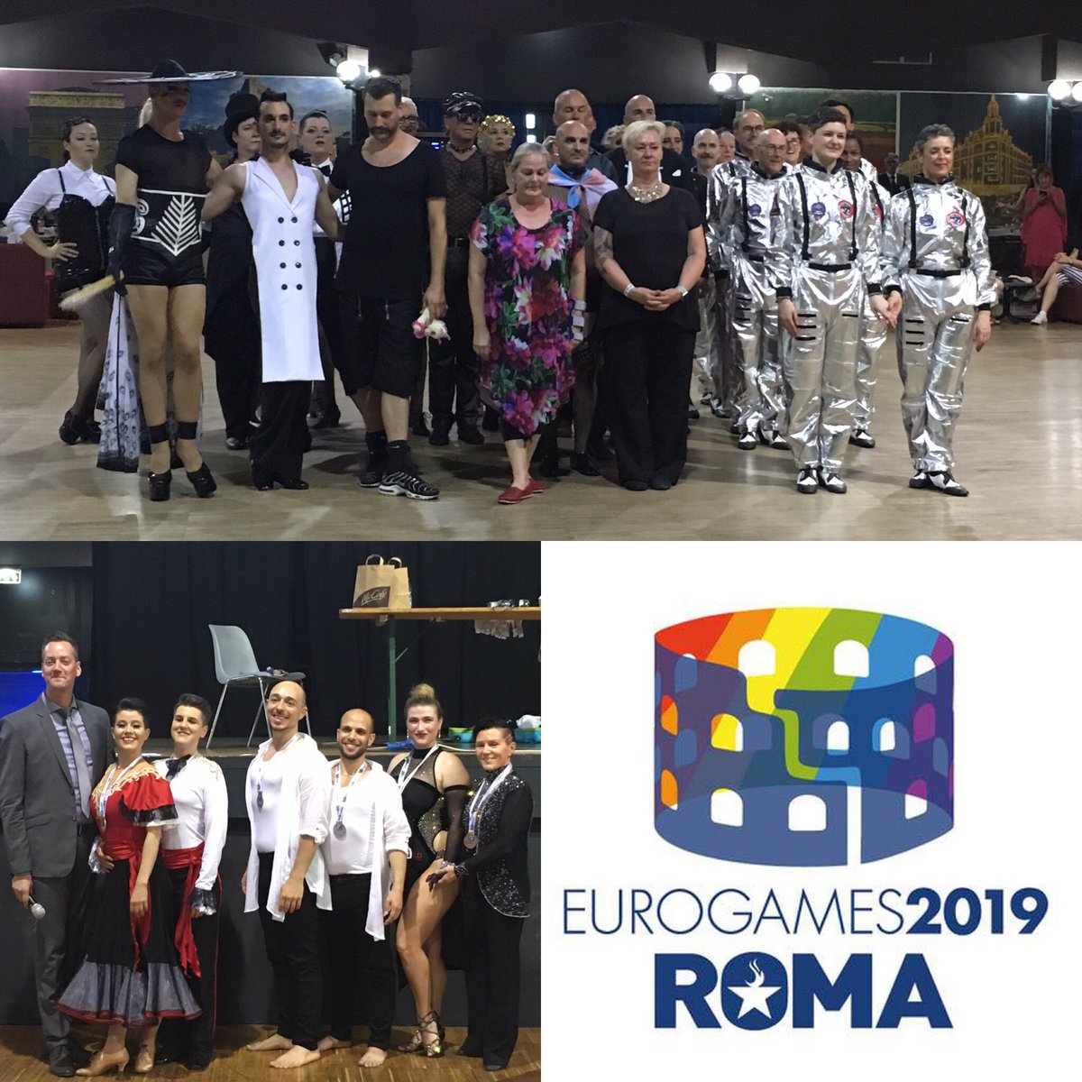 UKEDC_Dance's tweet image. Final competition of Day 2 - Congratations to our Showdance Medallists. Pink Dancers took BRONZE whilst Davide and Yoav celebrated a SILVER medal. Well done everyone! #ukssdc #essda #showdance #eurogames2019