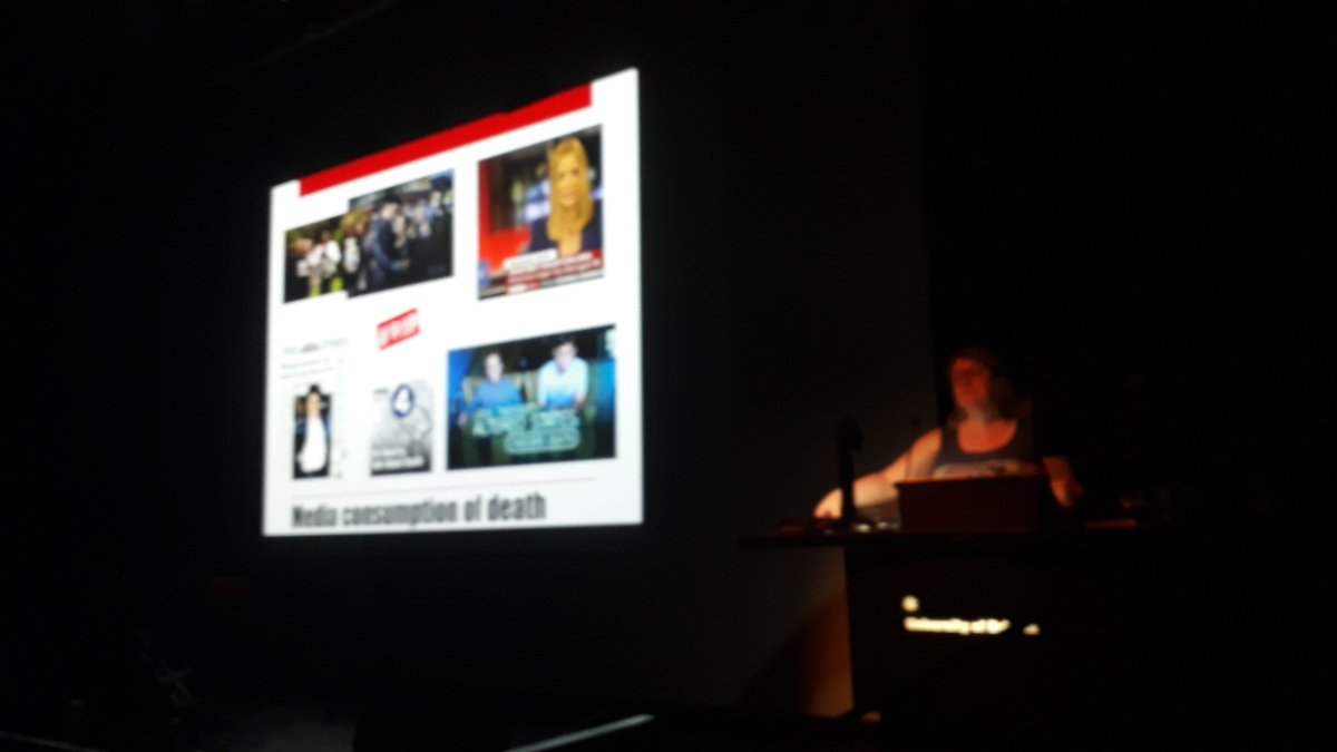 Forever Stardust: Celebrating the Art and Music of David Bowie @PaulaHearsum speaking about the journalistic discourses surrounding the death of musician celebrities <a href="/uniofbrighton/">University of Brighton</a> @MediaAtBrighton #DavidBowie #brighton #UoBStardust #spaceoddity blogs.brighton.ac.uk/davidbowienigh…