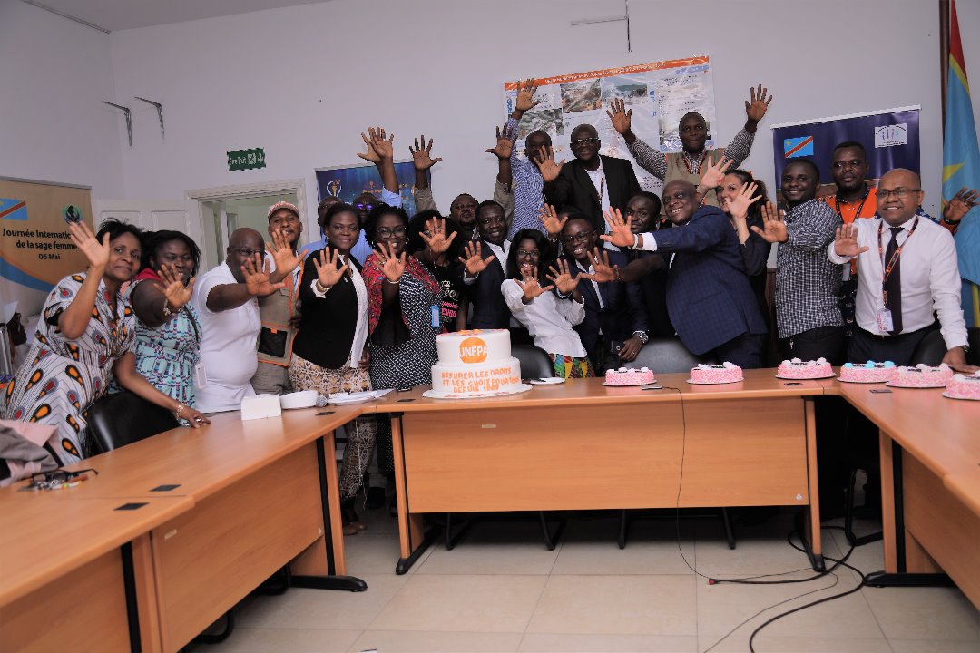 UNFPARDC's tweet photo. When @UNFPARDC celebrate the 50th anniversary!! Ensuring rights and choices for all since 1969 @UNFPA @Atayeshe @JulittaOnabanjo @SennenHounton @UNFPA_ESARO @CanadaRDC  @HakanssonMariaC @MinSanteRDC @Presidence_RDC @NicolasJSimard @AwaNdiayeSeck1 @SafouChantal @OlyIlunga https://t.co/Xli1ThrCvK