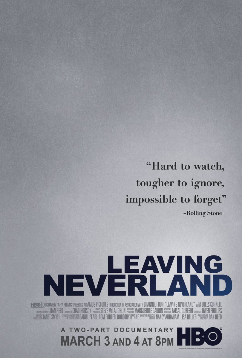 ActualGoodFilm's tweet photo. Leaving Neverland (2019) Whether if you believe in the accusations or not, this is non-the-less a well put together documentary on the King of Pop. https://t.co/EAoYarWw5y