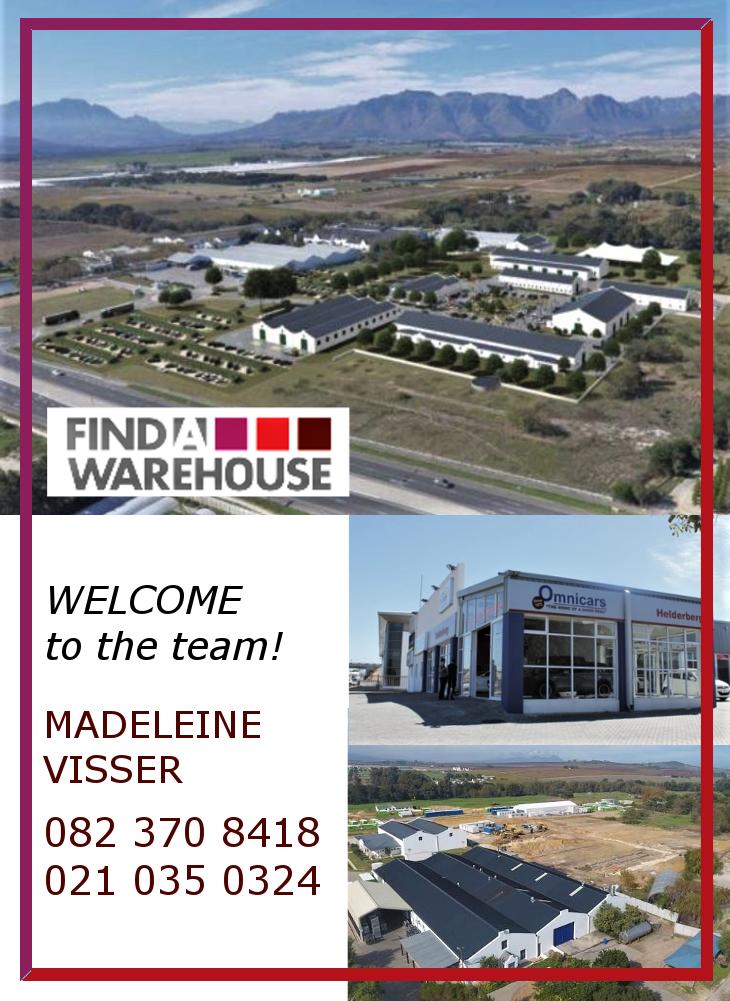 Finda_Warehouse's tweet photo. Madeleine Visser is the latest member to join the Find A Warehouse #WesternCape team.
Visit our website to see what properties she has currently listed: https://t.co/r4S3jEsaKK

#FindAWarehouse #warehouses #industrialproperty #property #SouthAfrica https://t.co/YppnWBopLK