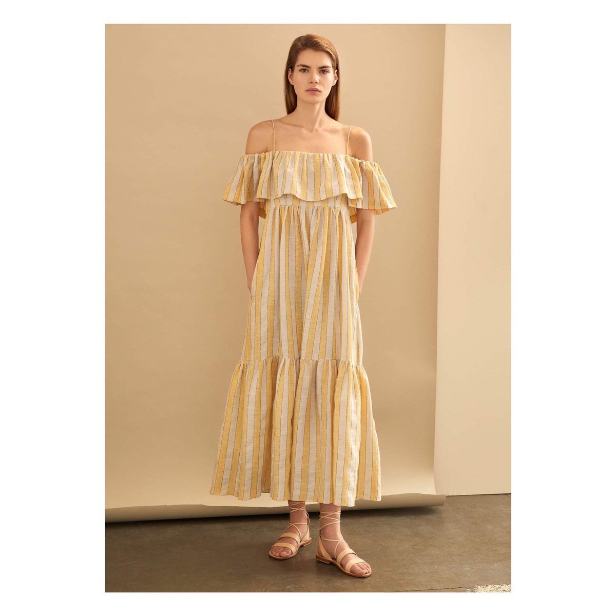 A dress that can be worn far beyond the beach. We love the Ida off-the-shoulder <a href="/ThreeGracesLdn/">Three Graces London</a> dress for its versatility and feminine charm. ||•
.
.
.
#WhatWeLove #StyleSeries #ThreeGraces #AW19 #Dubai #London #Beirut #Love