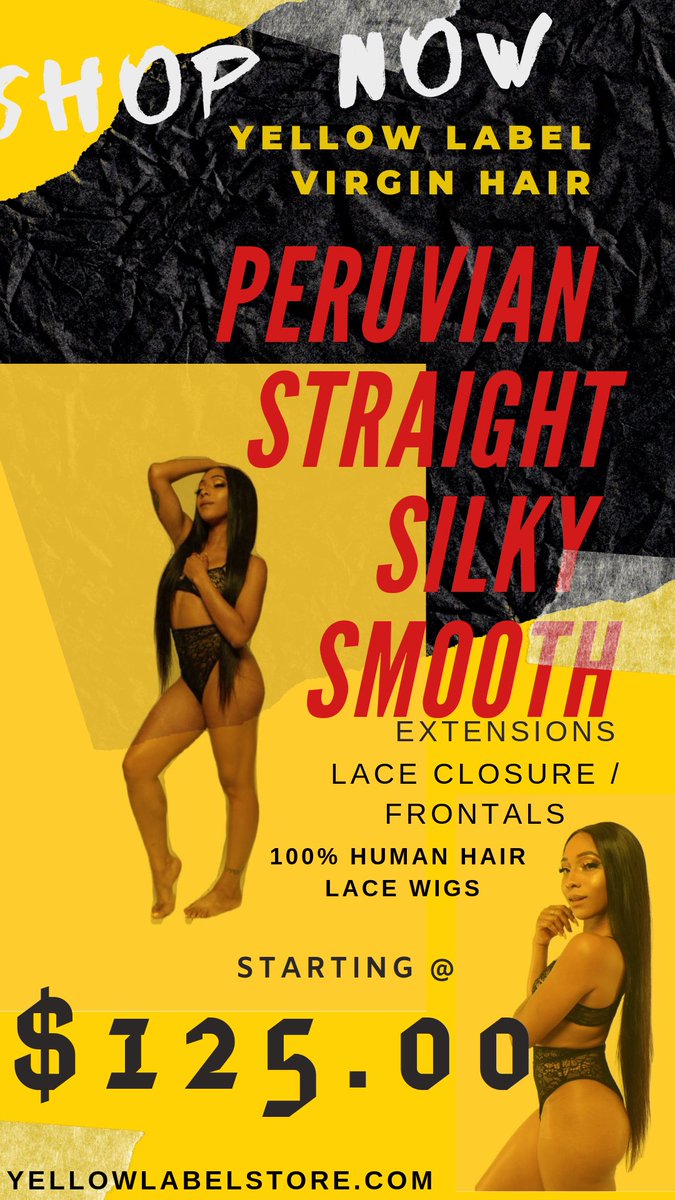 YellowLabel_'s tweet photo. Just launched our Peruvian Straight Extensions overstocked deals !! 
Did you get the email? https://t.co/N7Nn5IrPyN