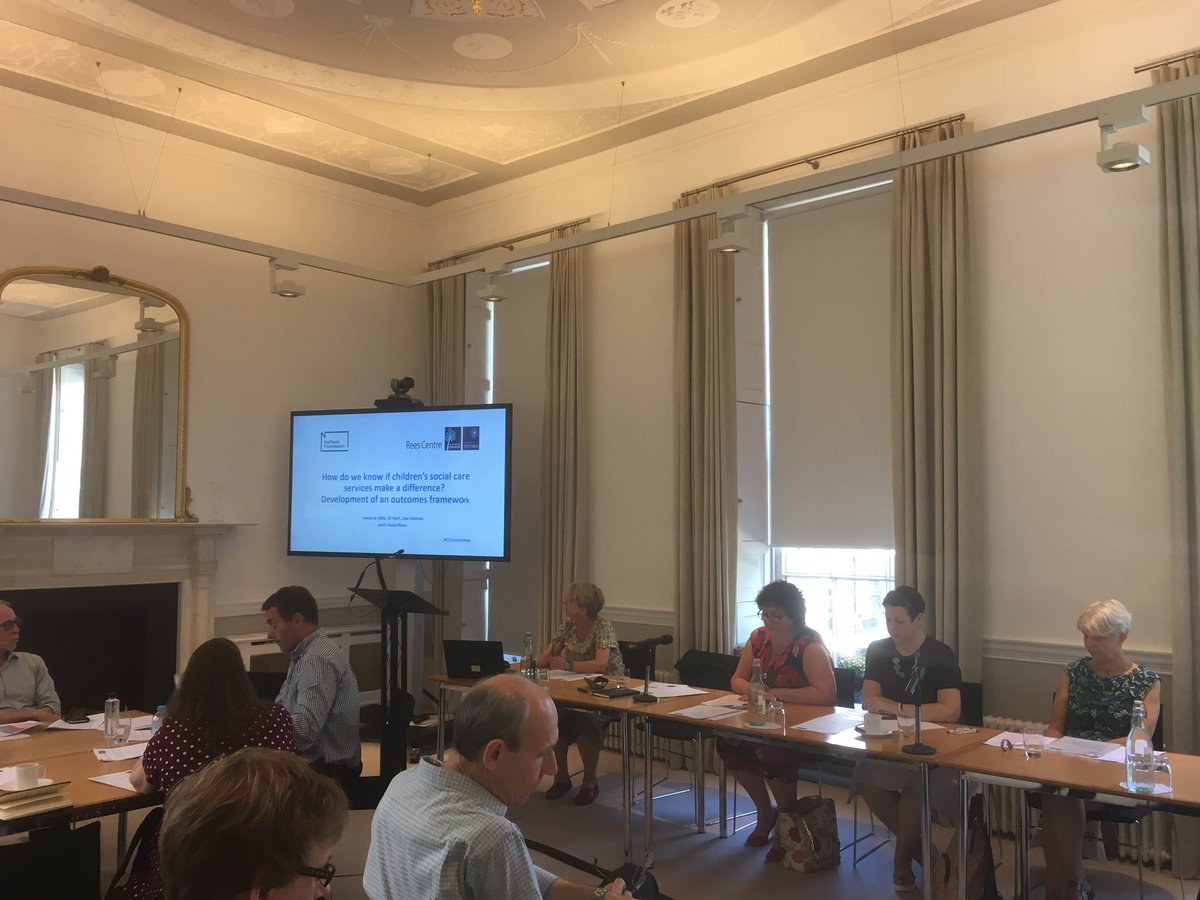 🔊The report is out:               How do we know if children’s social care services make a difference? Development of an outcomes framework #CSCoutcomes