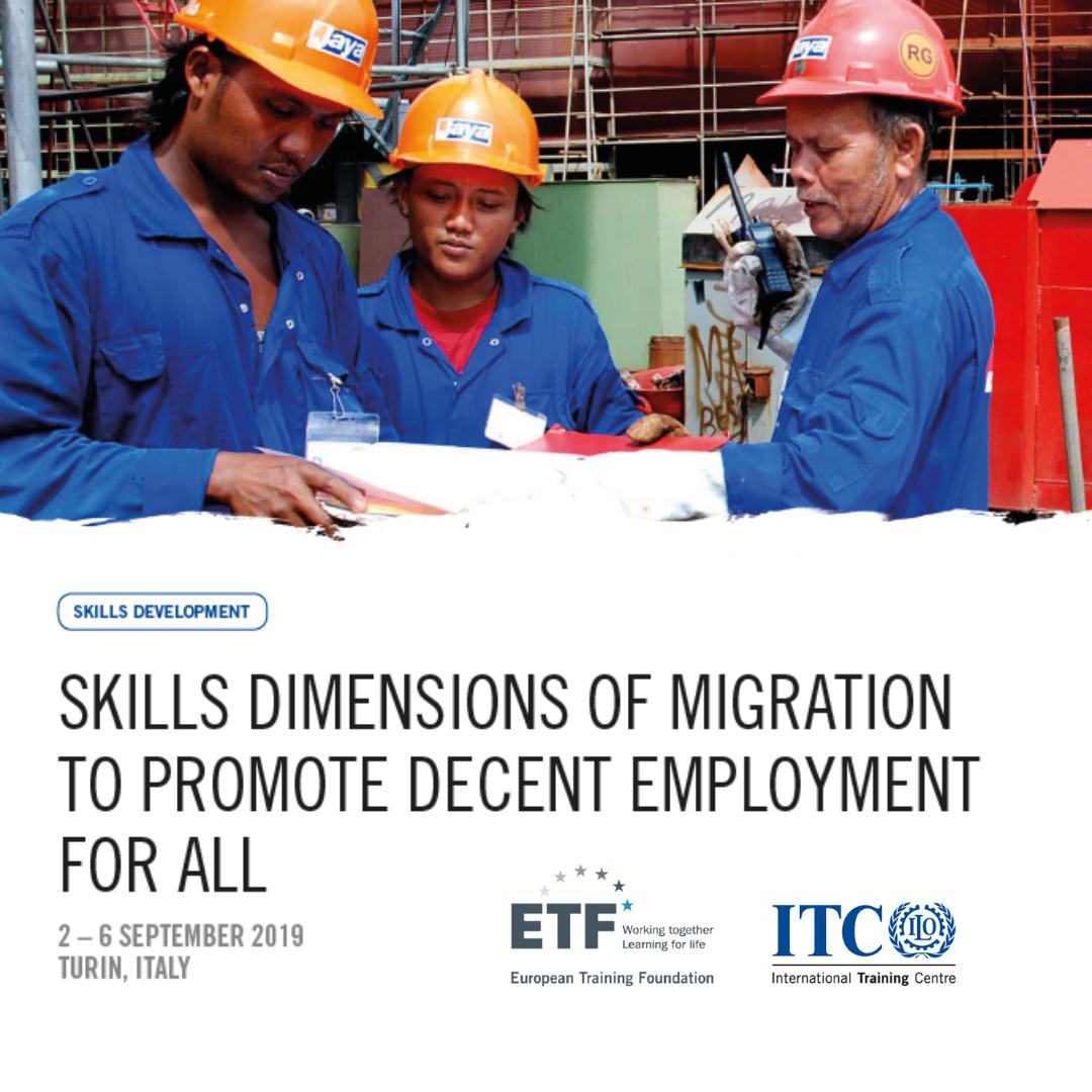 Interested in designing programmes aimed at improving #work for migrants? Willing to learn more about the different #skills of #migration?

➡️Join the ‘Skills dimensions of migration to promote decent #employment for all’

📢Deadline 22 July! europa.eu/!Pq83rJ