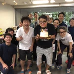 祝!福田監督の誕生会に「今日から俺は」の三橋と伊藤もお祝いに駆け付けたｗ
