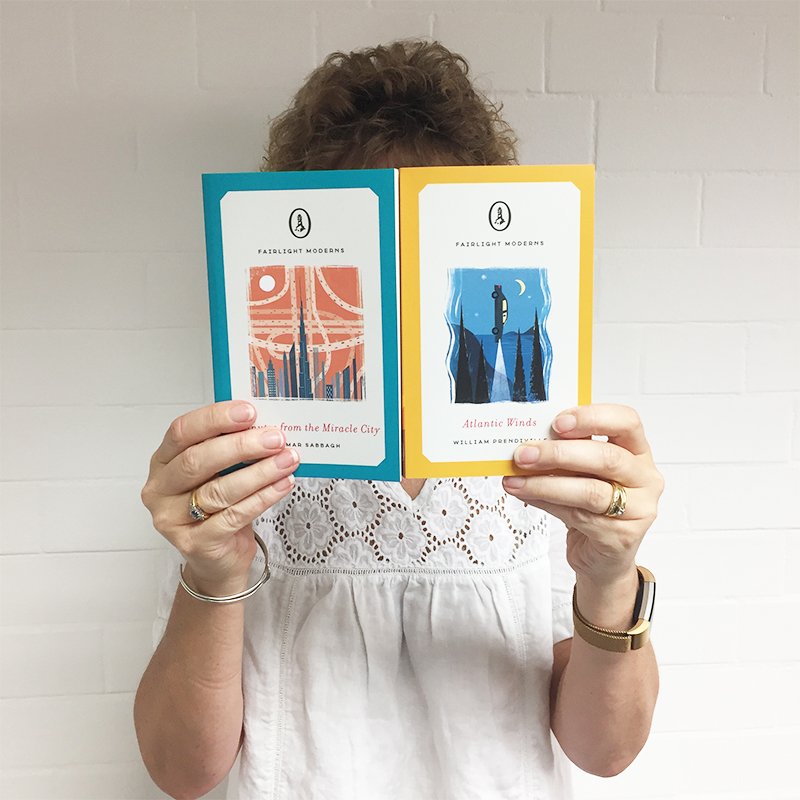 FairlightBooks's tweet photo. It's the weekend! Go outside, get some sun, seek shade in a #bookshop and buy the latest #FairlightModerns.
#AtlanticWinds and #MinutesMiracleCity are out now!
https://t.co/XXFhe78cvb
#WeekendReads https://t.co/DZ0PWMpFJx