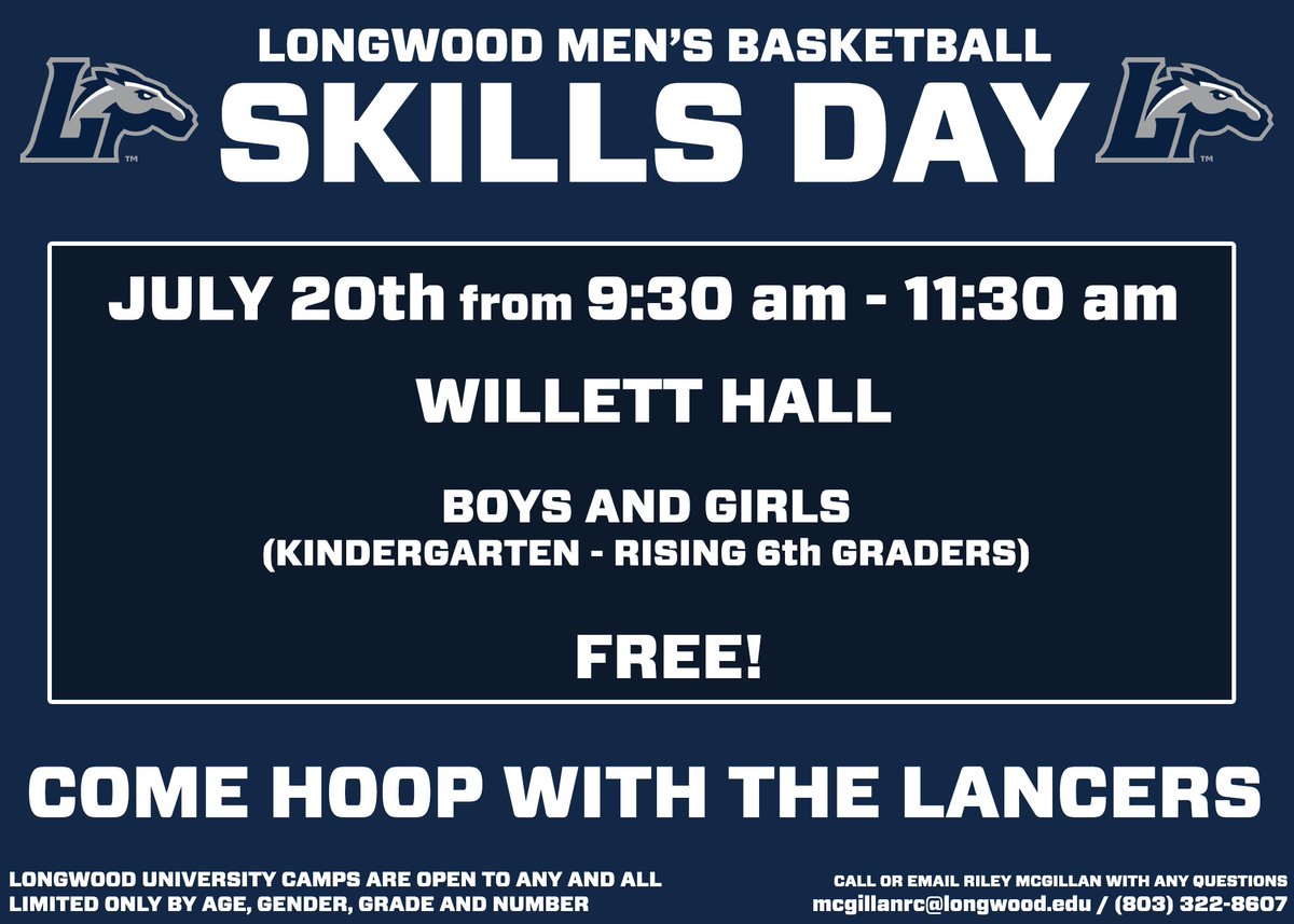 LongwoodMBB's tweet photo. Bring your friends with you. Its going to be a great time! #OnTheRise https://t.co/FjioubRHzz