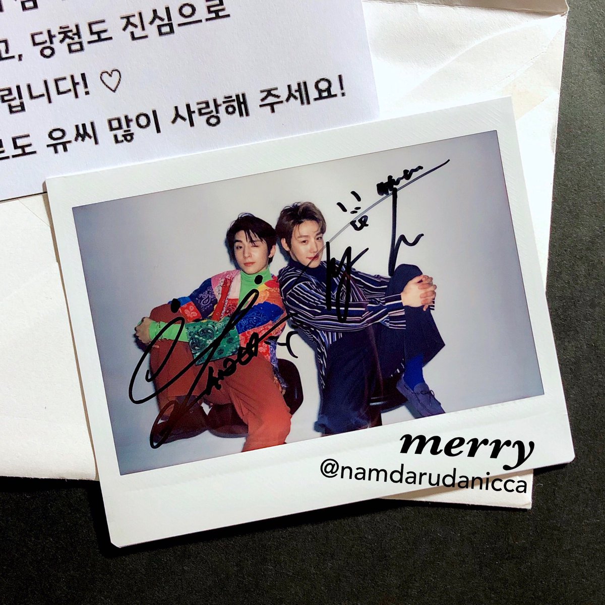 와이 장준 이벤트 당첨 폴라로이드 무사히 잘 받았습니다😭😭 감사합니다!
<a href="/KWAVEUOOSEE/">UOOSEE</a>
