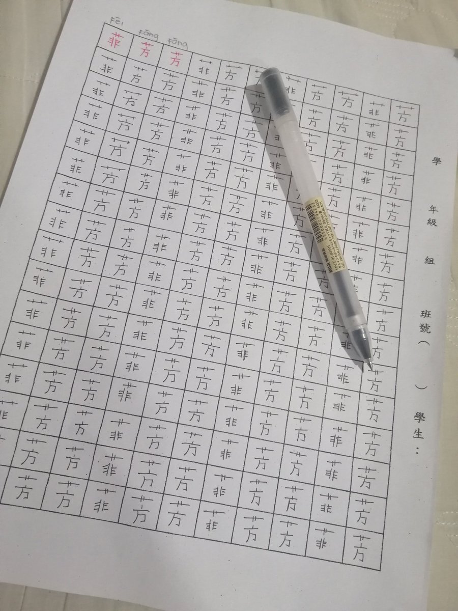 franzkateS's tweet image. Wo jiao Fei Fang Fang.
Wo shi liu sui. 

#learningmilestone