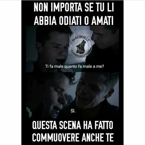 Teen_Wolf_sere's tweet photo. #TeenWolf e quelli che dicono che non è così mentono. https://t.co/kgLwxKD8TR