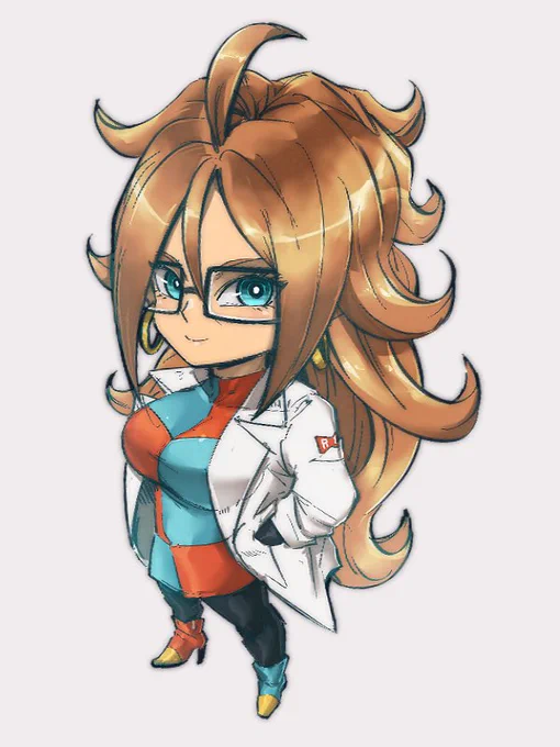 ('-`).。oO(つるわ) #ドラゴンボール #人造人間21号 