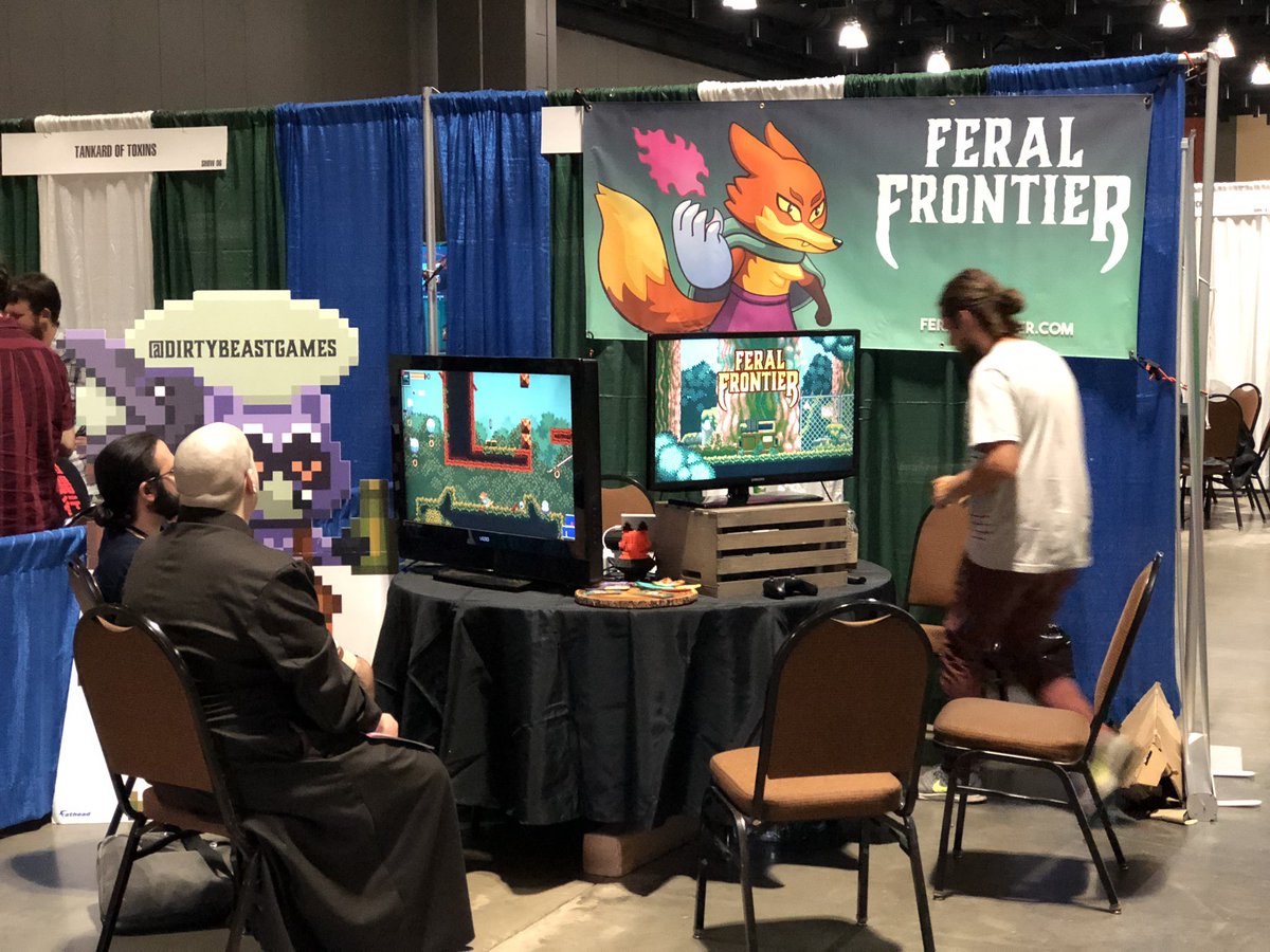 DirtyBeastGames's tweet photo. All set up and ready to go at ConnectiCon! #connecticon #ctfig #ctfig2019 https://t.co/sxJSk2DSxB