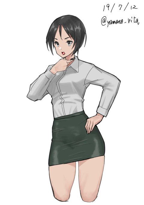 #ガルパン版深夜のお絵描き60分一本勝負
#ガルパン版深夜のお絵描き60分一本勝負_20190712 