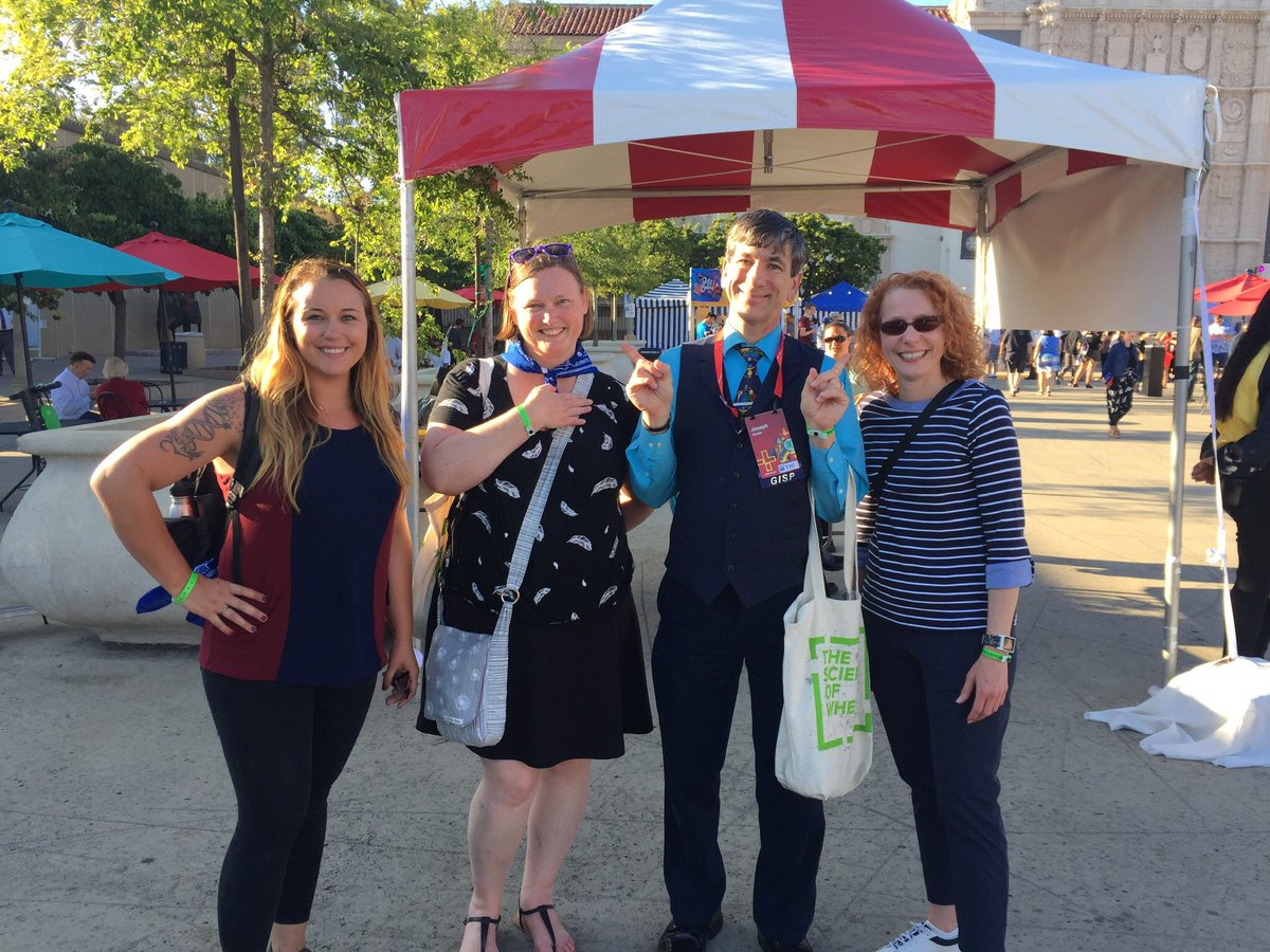 A photo with my favorite, the best and most amazing geospatial educator and education advocate <a href="/josephkerski/">josephkerski</a>! My week is complete! #EsriUC #EsriUCParty <a href="/JRadmapgirl/">Jennifer Radcliff</a>