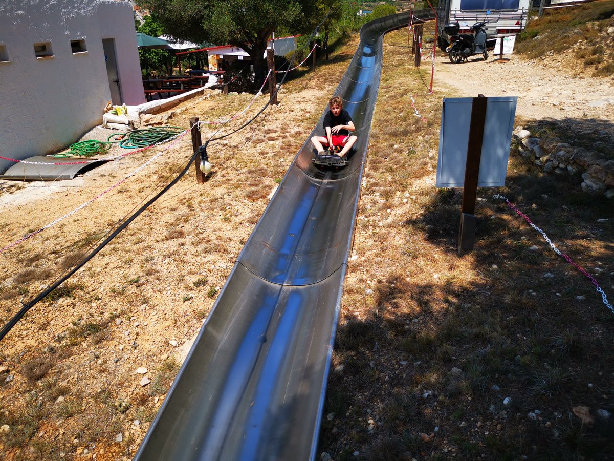 ACS_Sch_Trips's tweet photo. More Calafell slide fun. This time with Harry, Anna, Adam and Kerun #acsbarcelona2019 https://t.co/zzct1obTYi